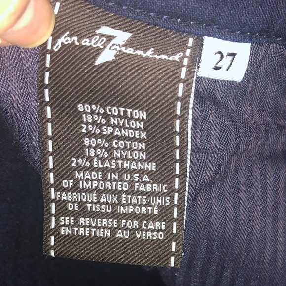 7 For All Mankind Skinny Jeans - Picture 7 of 7